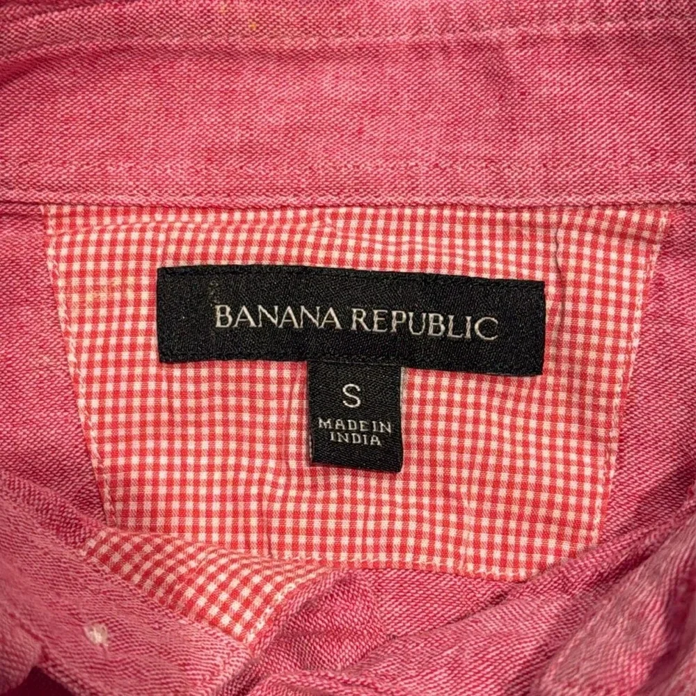 Banana Republic Men’s Small Casual Button Down Shirt Pocket